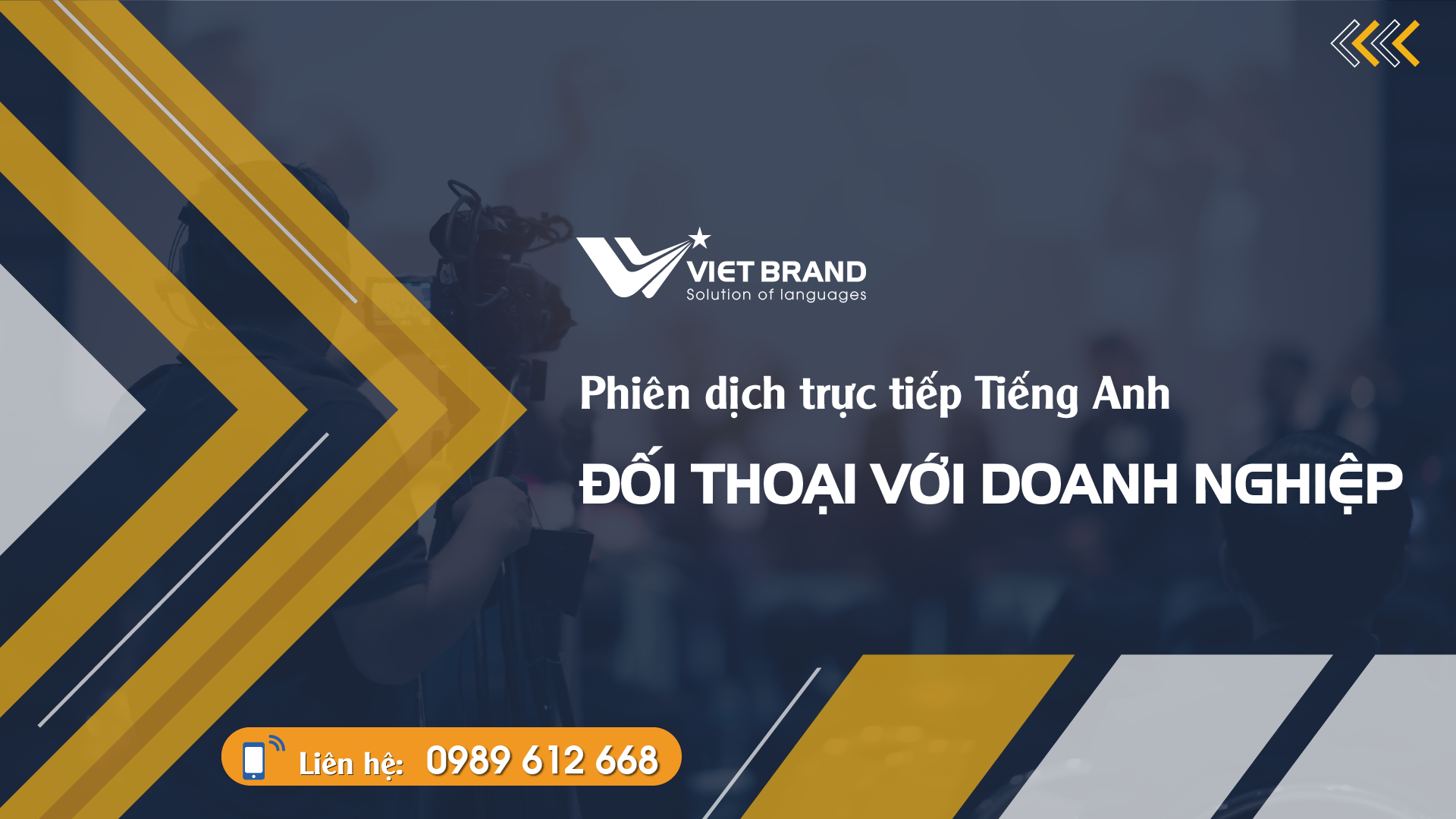 Phiên dịch Trực tiếp Tiếng Anh đối thoại với doanh nghiệp